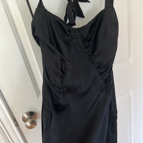 Betsy Johnson LBD 100% Silk - Picture 4 of 6